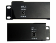 POE injektor aktivní/pasivní - 12x 1 Gb/s, stíněný panel, 802.3af/at