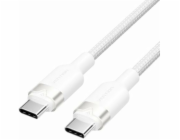 USB-C kabel na C Vention oplot 3A 480Mbps 60W 2m WH