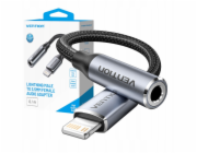Adapter Lightning męski do 3.5mm Jack Vention 0,1m czarny