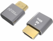 MicroConnect AV adaptér HDMI - HDMI stříbrný (HDMI-DUMMY)