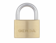 Gerda Mosazný visací zámek 50mm + 3 klíče