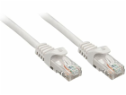 Lindy patchcord Cat.6, U/UTP, 0,3 m, šedý (48160)