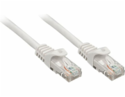 Lindy patchcord Cat.6, U/UTP, 0,3 m, šedý (48160)