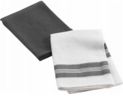 Douceur d`Interieur AUBERGE bavlněné kuchyňské utěrky, 50 x 70 cm, 2 ks.