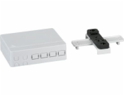 EFB EFB FTTH rozvaděč/zásuvka vnitřní DIN lišta/nástěnná 4xSC Simplex/LC Duplex