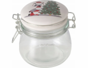 Boltze Sklenice s porcelánovým víčkem MONTI, 450 ml