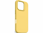 Decoded Silikonový kryt Antimikrobiální zadní kryt Decoded - silikonový ochranný kryt kompatibilní s MagSafe pro iPhone 16 Pro (popcorn)