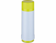 ROTPUNKT Skleněná termoska, objem 0,750 l, polární-el.-letní dýně (bílo-žlutá)