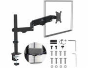 Držák monitoru Maclean, plynová pružina, 17"-32", 2-10 kg, černý, MC-135