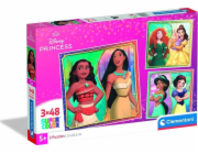 CLEMENTONI Delione Disney princezny 25064, 144 dílků.