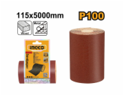 Ingco papír brusný P100 11,5 x 500cm