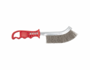Wolfcraft ruční nerezový kartáč 265 mm 2717000