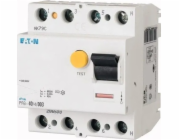 Proudový chránič Eaton 40A 4P 30mA PF6