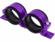 TurboWorks Držák palivového čerpadla 2x60mm fialový