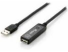 Equip Kabel USB USB-A - USB-A 5 m černý (133336)
