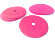 YakimaSport ploché značkovače (značkovací podložky) - sada 10 kusů, růžové