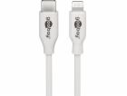 Goobay Kabel USB-C - Lightning 2 m bílý (39448)