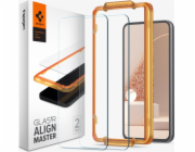 Spigen Ochranné tvrzené sklo Glass tR AlignMaster, 2 ks, pro Samsung Galaxy S23 FE