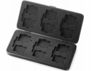 Orico Pouzdro na paměťové karty Orico: 12* SD, 6* CF