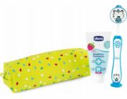 Chicco 175543 SADA PASTA + ZUBNÍ KARTÁČEK + TYGŘÍ POUZDRO 3-6L