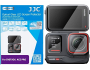 JJC Sada sluneční clony pro objektivy, tvrzené sklo, kryt objektivu, LED displej, Insta360 Ace Pro / GSP-acepro