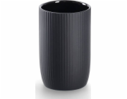 Zeller Keramický žebrovaný kelímek na zubní kartáček O 7,7 cm