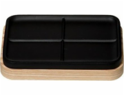 5five TRIBECART Miska na mýdlo, 13 x 8,5 cm, černá