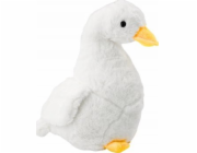 LeanToys Plyšový maskot husa bílý plyšový plyšák kachna 40 cm