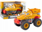 LeanToys Dinosaur Terénní auto Třecí pohon Sklápěč Oranžový