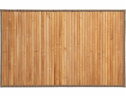 Atmosphera Obdélníková bambusová rohož v béžové barvě, přírodní pletený koberec do různých interiérů