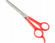Homea Nůžky na stříhání psů nerezová ocel, 15 cm, oranžové