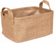 Wenko Úložný koš JUNA s rukojeťmi, 100% juta, WENKO