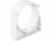 STASIŃSKI Uzamykatelný držák pro elektroinstalační trubky BÍLÝ UZE-22 (BALENÍ 100 ks)