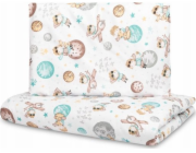 Sensillo Sada ložního prádla 2 kusy s planetami 100x135 cm