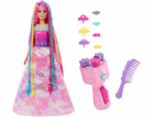 Panenka Barbie Mattel BRB PRINCESS CURLED HAIR JCW55 WB4