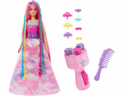 Panenka Barbie Mattel BRB PRINCESS CURLED HAIR JCW55 WB4