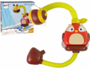 LeanToys Hračka do koupele Sova – včela do sprchy