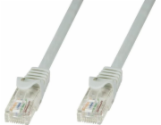 Techly Patch kabel Cat6 UTP 1,5 m šedý CCA
