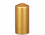 Acorde Válcová svíčka LUNAR Gold, 7 cm