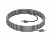 Logitech Cat5e Kit - Patch kabel - RJ-45 (M) do RJ-45 (M) - 7 m - SF/UTP - CAT 5e - grafit