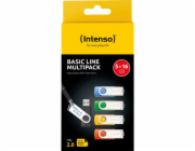 Intenso USB flash disk 2.0 16GB Basic Line, balení 5 kusů
