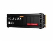 WD BLACK SSD NVMe 2TB PCIe SN8100 Powered by SanDisk, Gen5, (R:14900, W:14000MB/s), Chladič