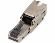 DIGITUS CAT 6A Field Termination Plug bendable , STP s dust cap, bend relief