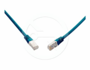 SOLARIX 10G patch kabel CAT6A SFTP LSOH 10m,modrý