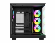 THERMALTAKE Case View 380 XL WS ARGB, Průhledná bočnice, černá