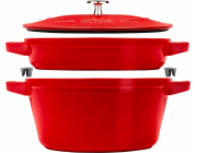 Staub La Cocotte Kulatý Litina Zapékací miska na casserole