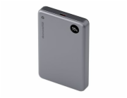 dbramante1928 re-charge - Power banka - 10000 mAh - 38.5 Wh - 20 watt - 3 A - 2 výstupní konektory (magnetický, USB-C) - šedá