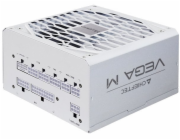Chieftec Vega M 750W White (weiß, 1x 12 Pin High Power GPU, 4x PCIe, Kabelmanagement, 750 Watt)