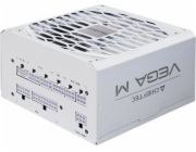 Chieftec Vega M 850W White (weiß, 1x 12 Pin High Power GPU, 4x PCIe, Kabelmanagement, 850 Watt)