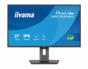 iiyama ProLite XB2792HSU-B1 - LED monitor - 27" - 1920 x 1080 Full HD (1080p) @ 120 Hz - IPS - 300 cd/m? - 1500:1 - 3 ms - HDMI, DisplayPort - reproduktory - cerná, matná